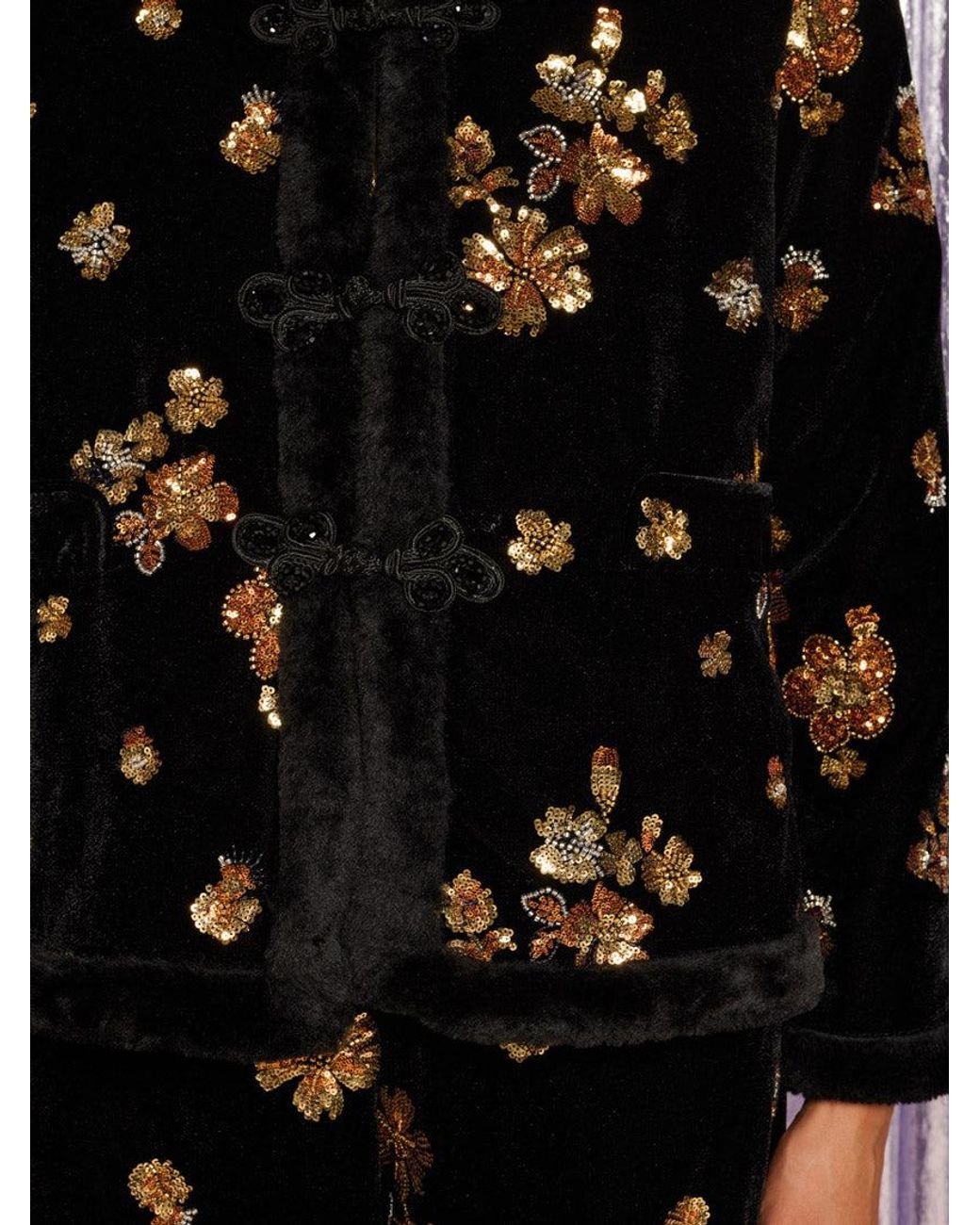 Sister Jane Multicolor Mirage Velvet Jacket