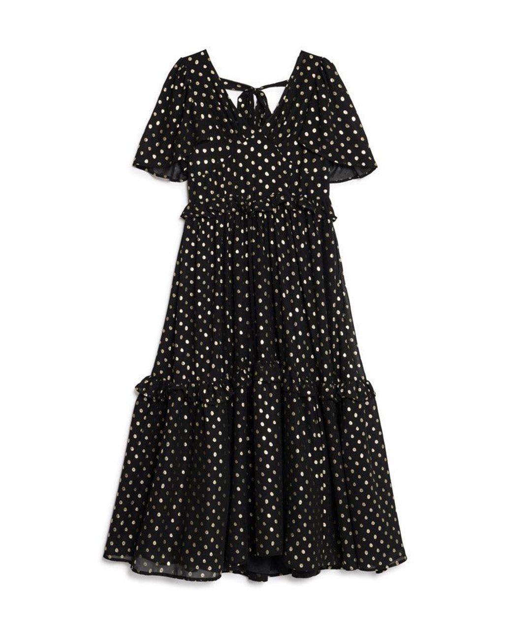Sister Jane Purple Joan Spot Midi Dress