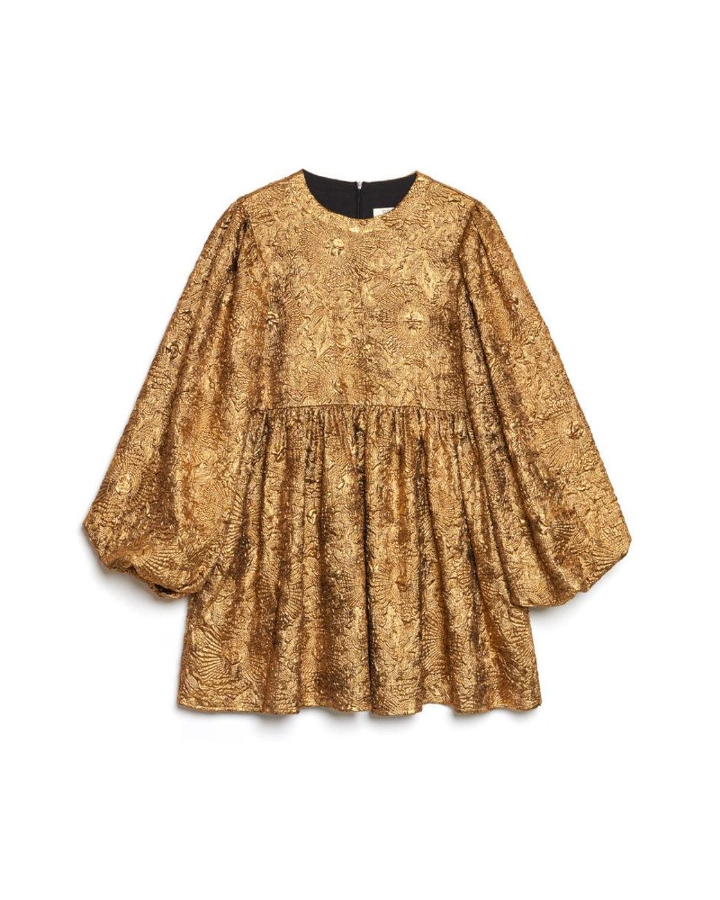 Sister Jane Natural Dream Masquerade Jacquard Mini Dress