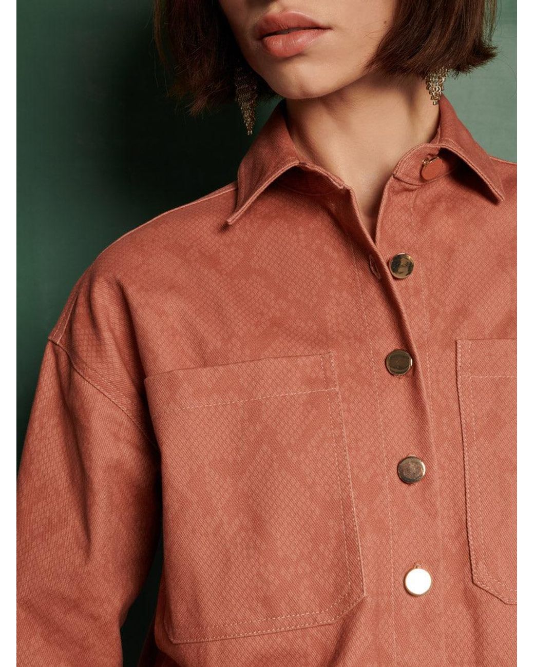 Sister Jane Green Ghospell Izya Denim Shirt