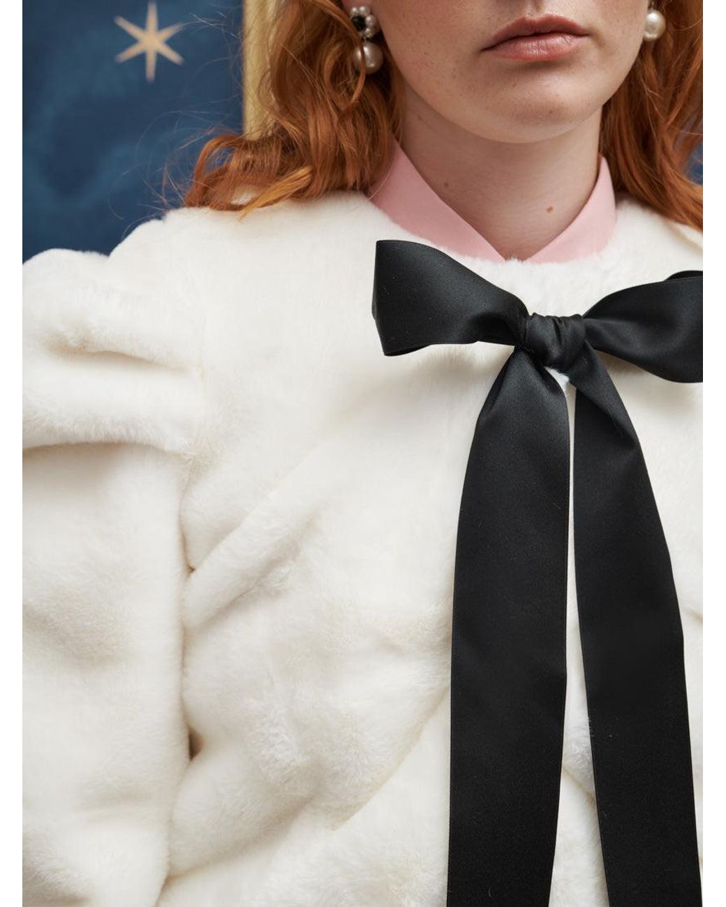 Sister Jane Blue Fantasia Bow Jacket