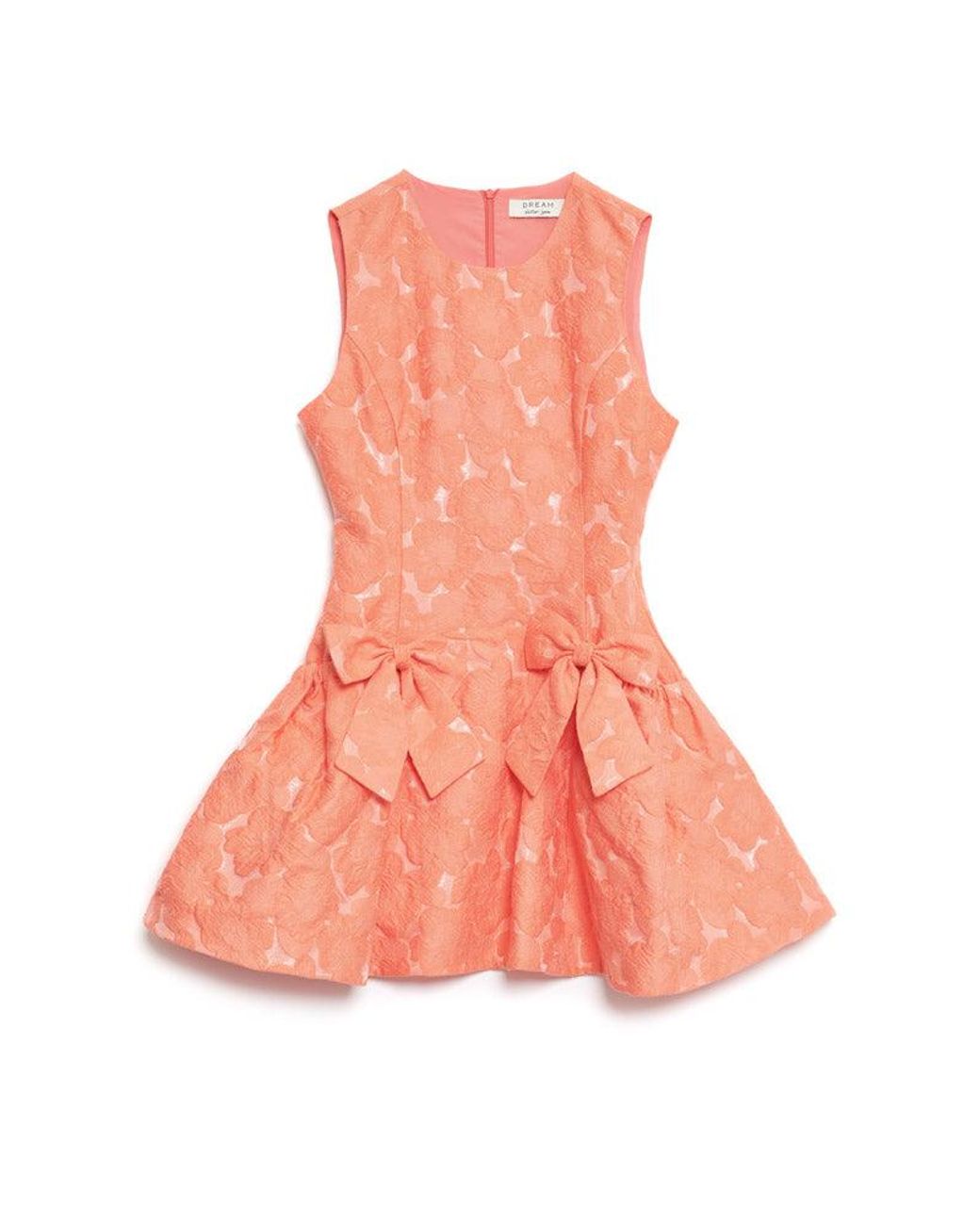 Sister Jane Multicolor Dream Tangerine Jacquard Mini Dress