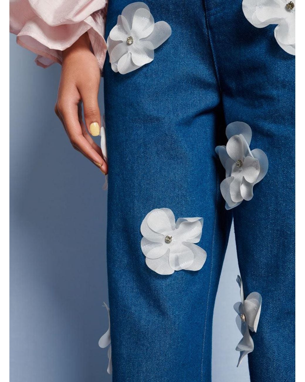 Sister Jane Blue Dream Lera Applique Jeans