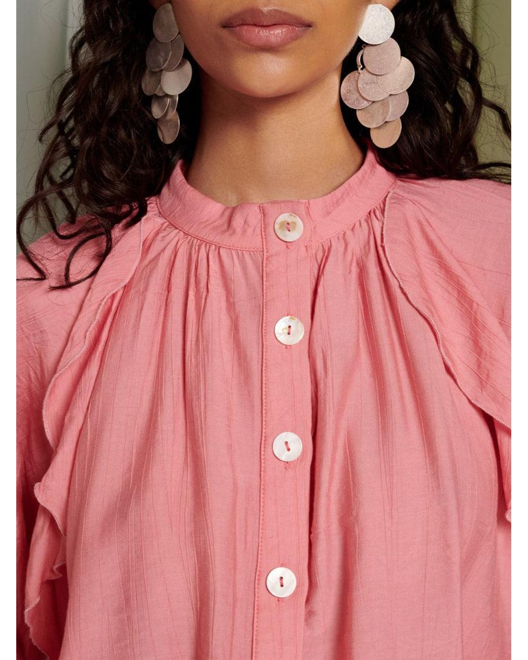 Sister Jane Pink Ghospell Ellery Blouse