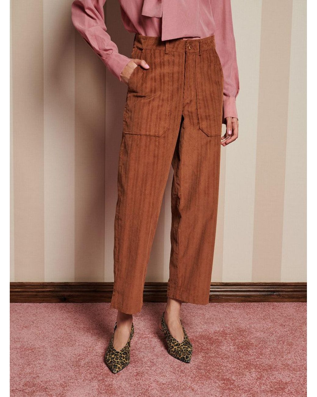 Sister Jane Brown Cameron Cord Trousers