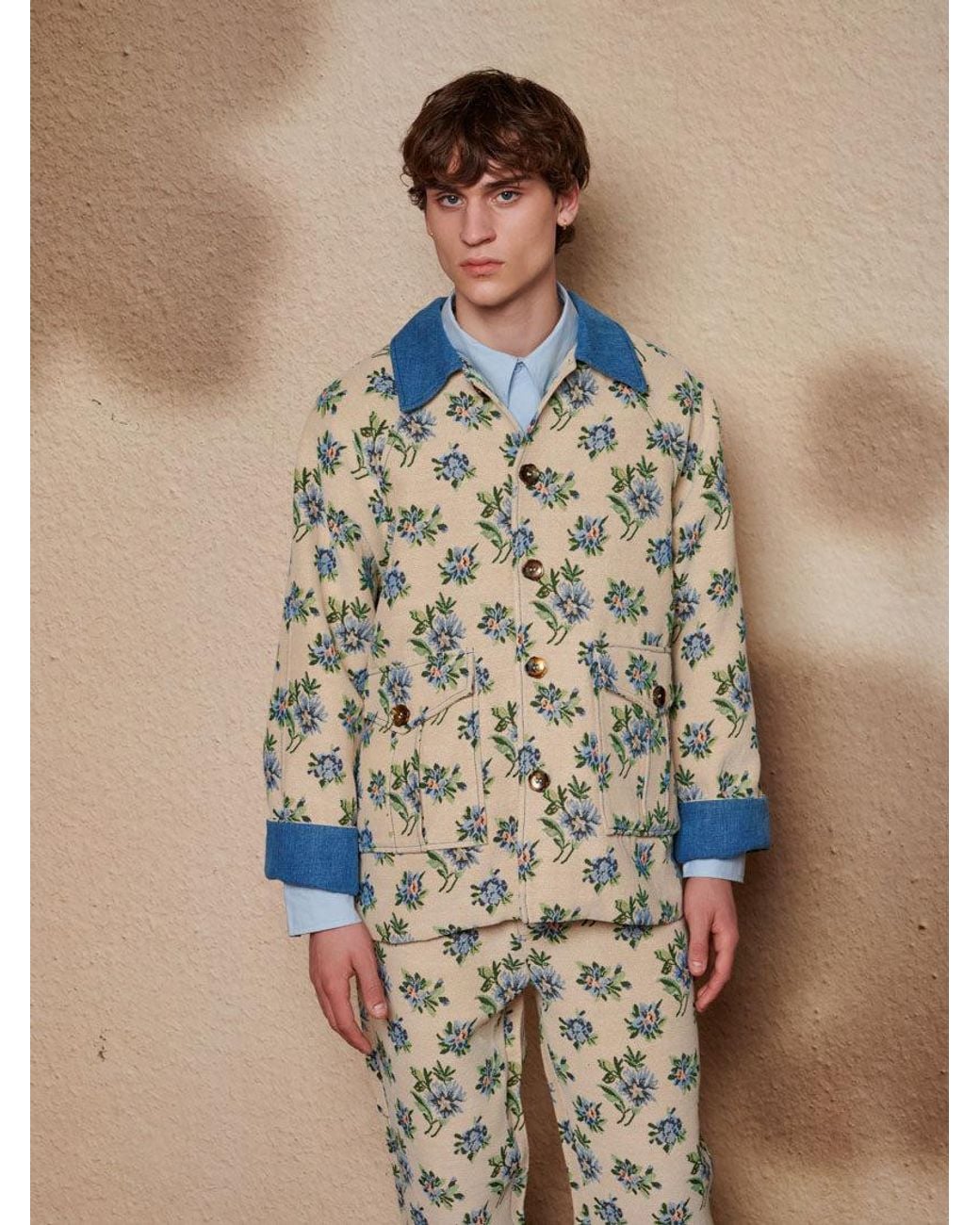 【タグ付き】sister jane TAPESTRY TOP Sister Jane Cyrus Tapestry Jacket in Blue | Lyst