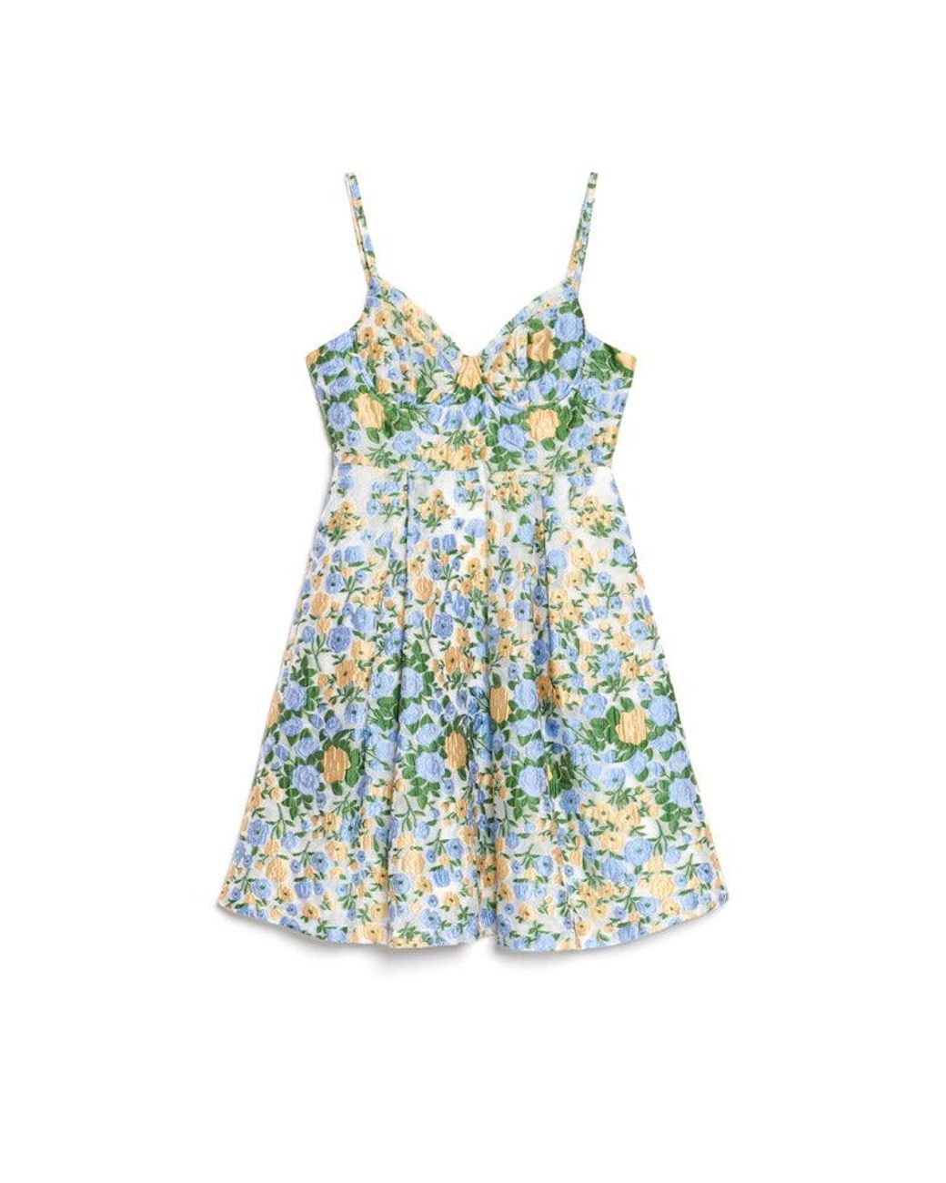 Sister Jane Multicolor Dream Marigold Jacquard Mini Dress
