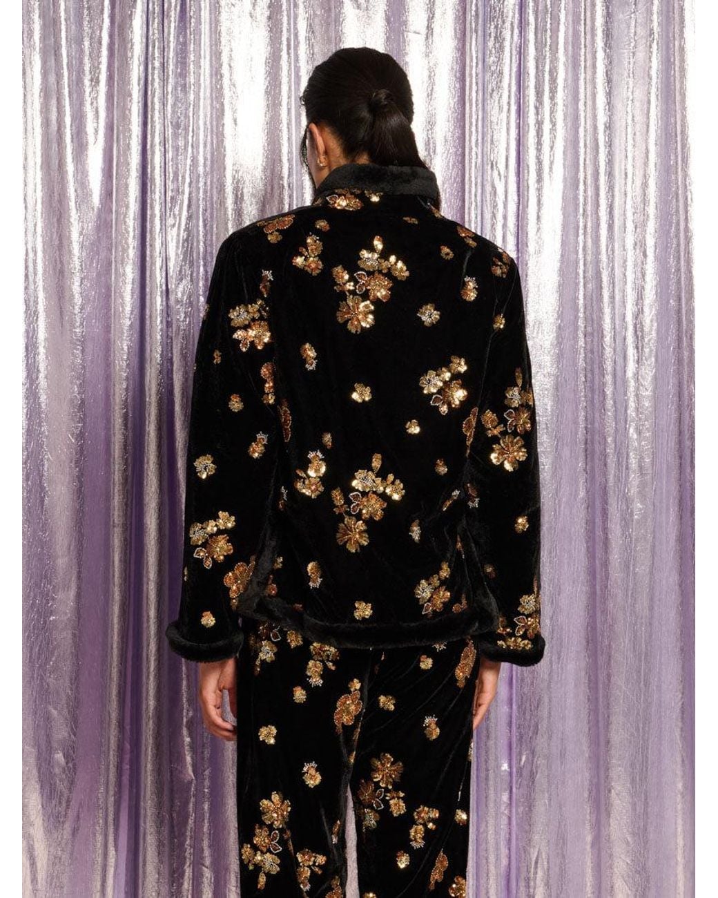 Sister Jane Multicolor Mirage Velvet Jacket