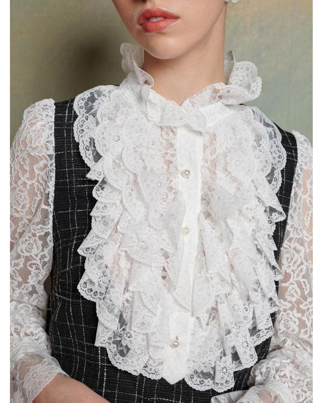 Sister Jane Green Plume Lace 2 In 1 Dress