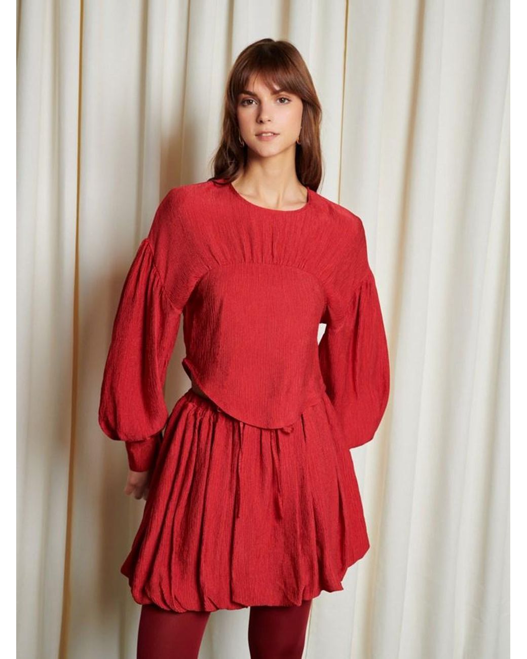 Sister Jane Red Ghospell Brodie Top