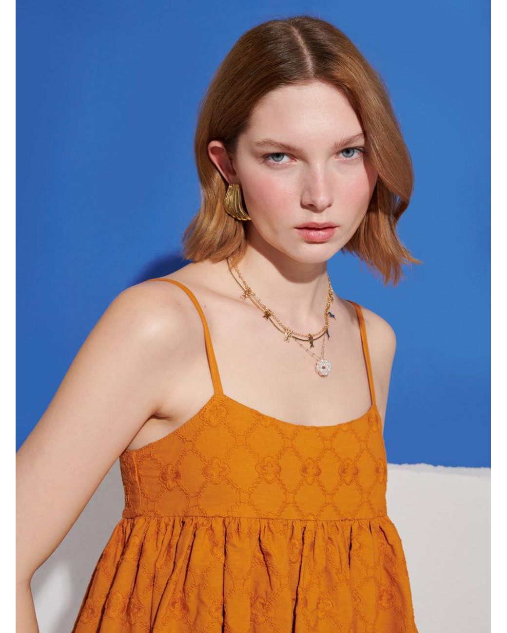 Sister Jane Orange Blossom Cami Top