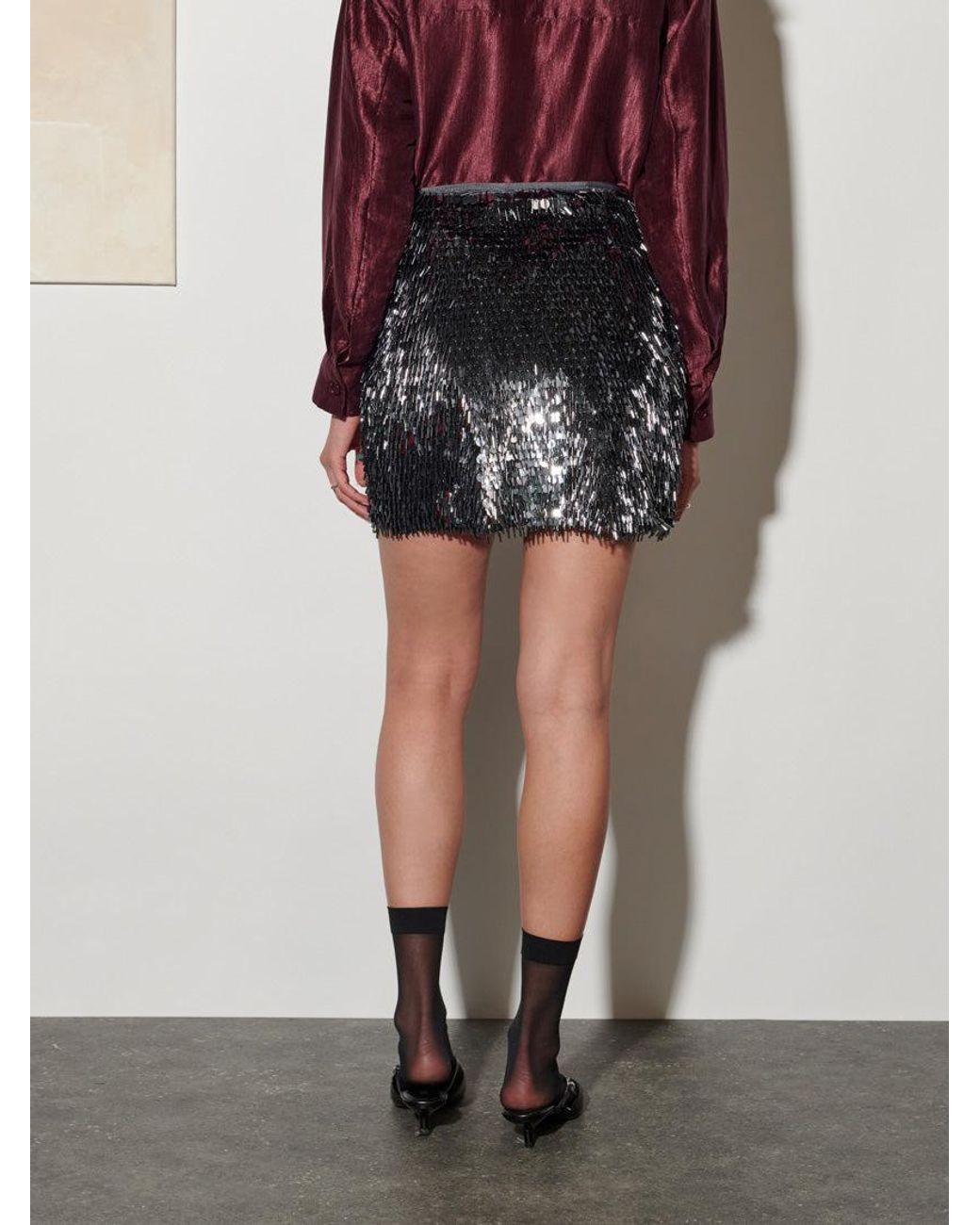 Sister Jane Black Ghospell Kara Mini Skirt