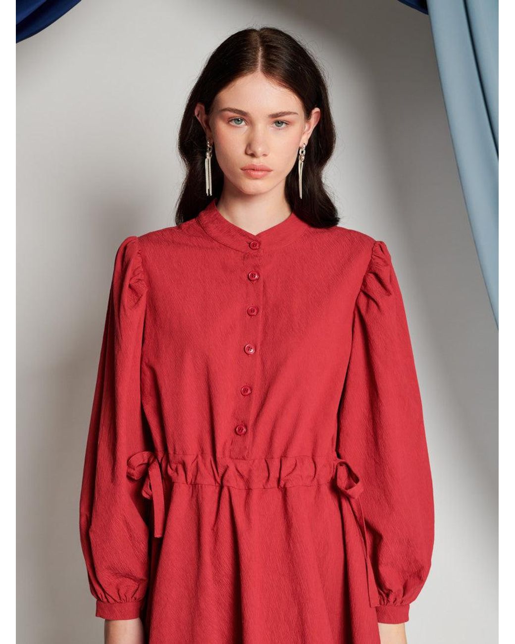 Sister Jane Red Ghospell Dougie Mini Dress