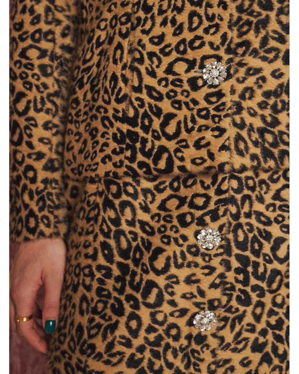 Sister Jane Purple Dream Orion Leopard Fitted Jacket