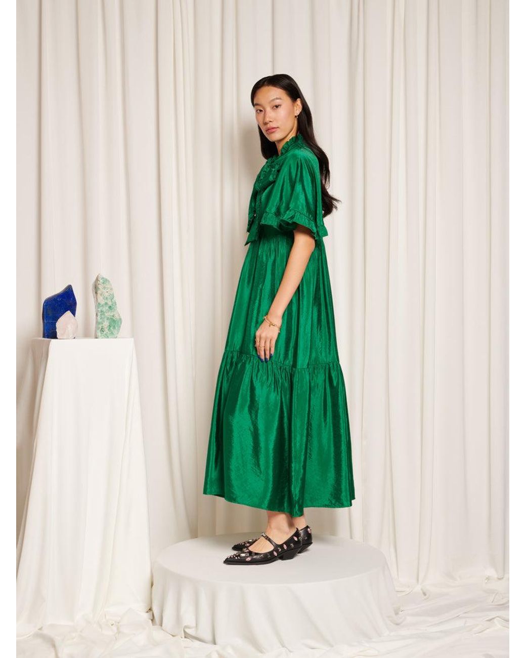 Sister Jane Green Emerald Maxi Dress