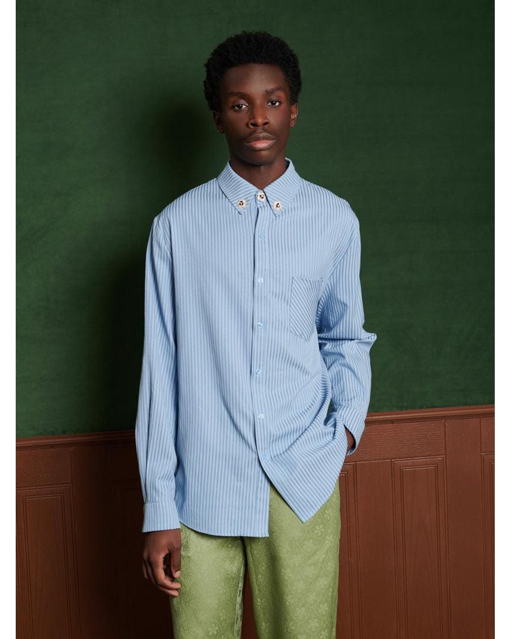 Sister Jane Green Penny Stripe Shirt