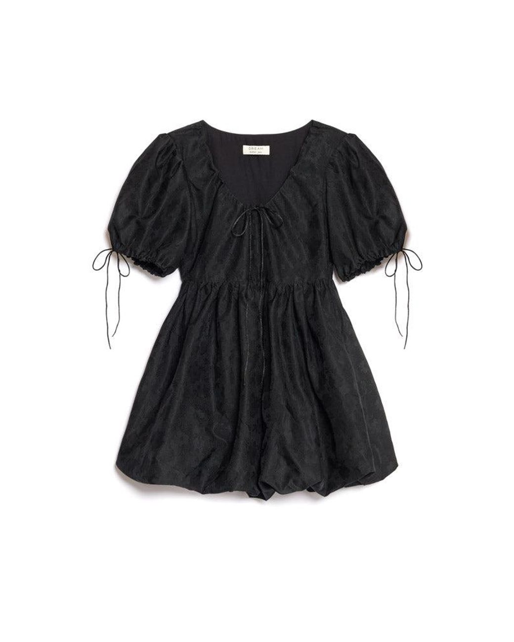 Sister Jane Black Dream Coco Organza Mini Dress
