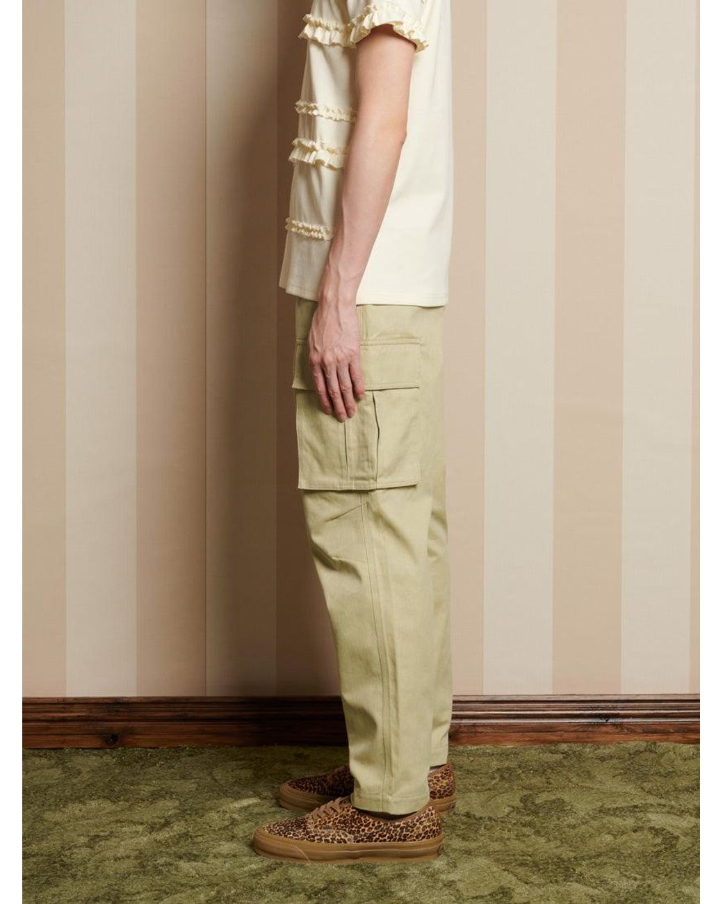 Sister Jane Natural Petey Cargo Trousers