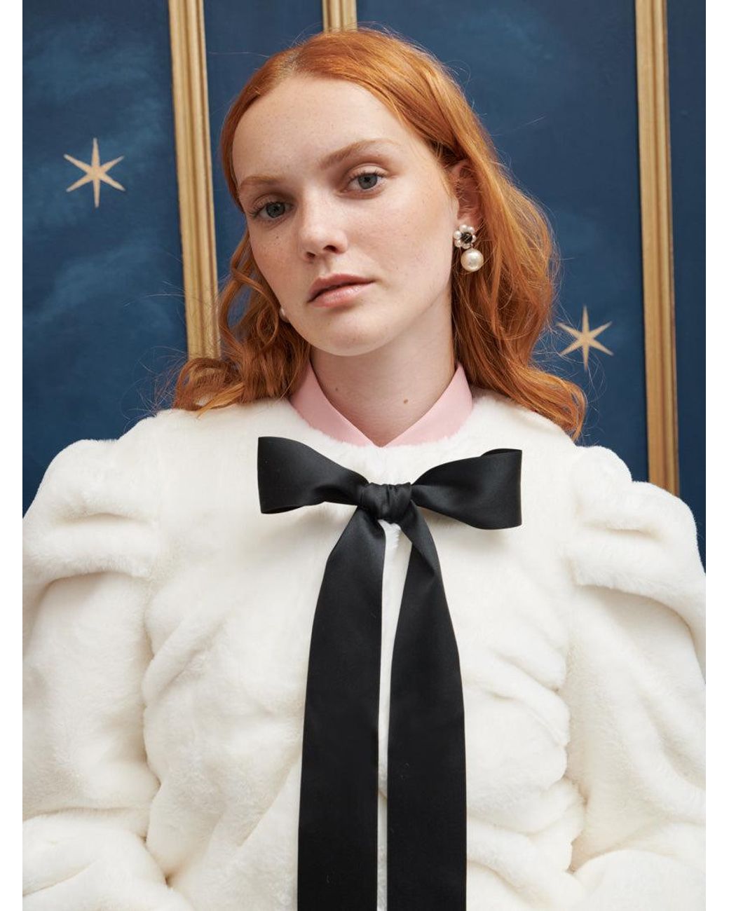 Sister Jane Blue Fantasia Bow Jacket
