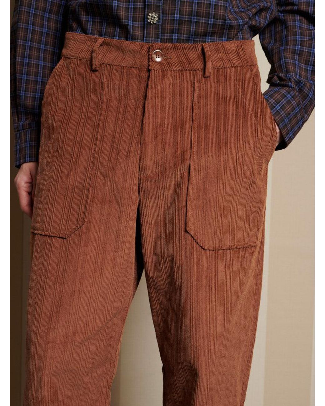 Sister Jane Brown Cameron Cord Trousers