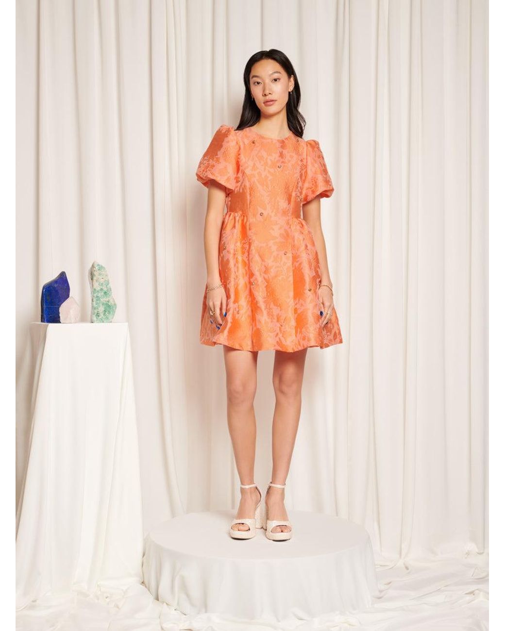 Sister Jane Orange Topaz Mini Dress