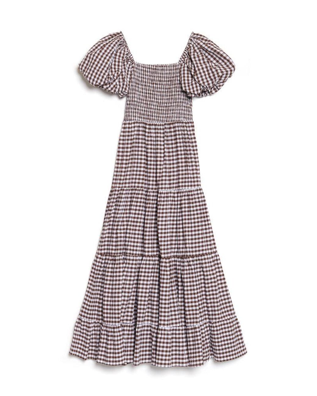 Sister Jane Pink Pollen Gingham Midi Dress