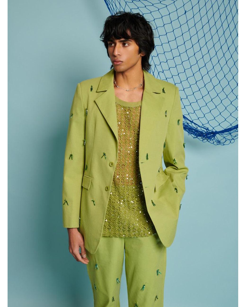 Sister Jane Green Albert Beaded Blazer