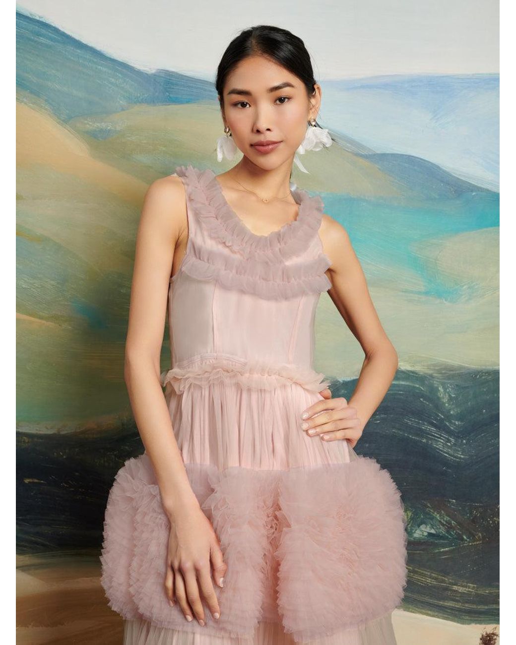 siste jane Masterpiece Tulle Dress