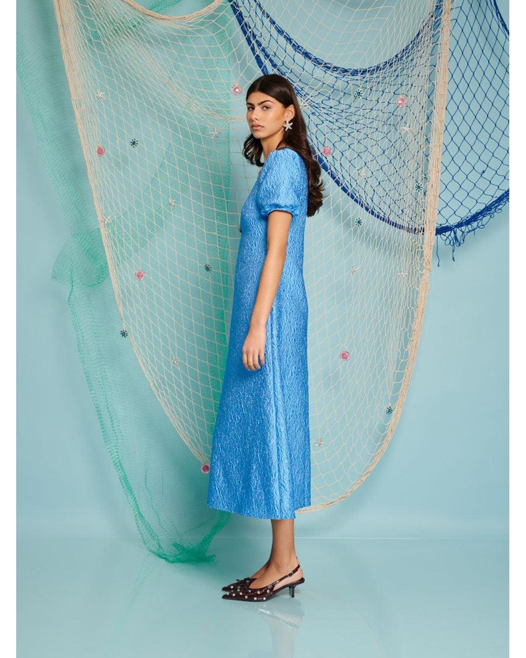 【Sister Jane】DREAM Reef Jacquard Top ペプラムシルエット DREAM Reef Jacquard Top – Sister Jane