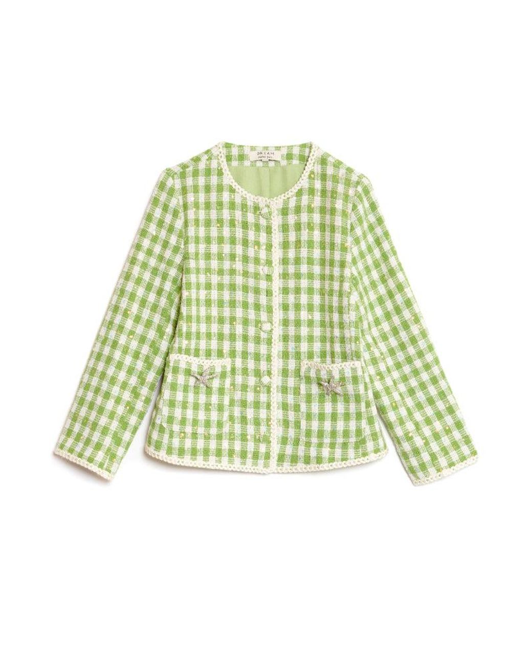 Sister Jane Green Dream Coastal Tweed Jacket