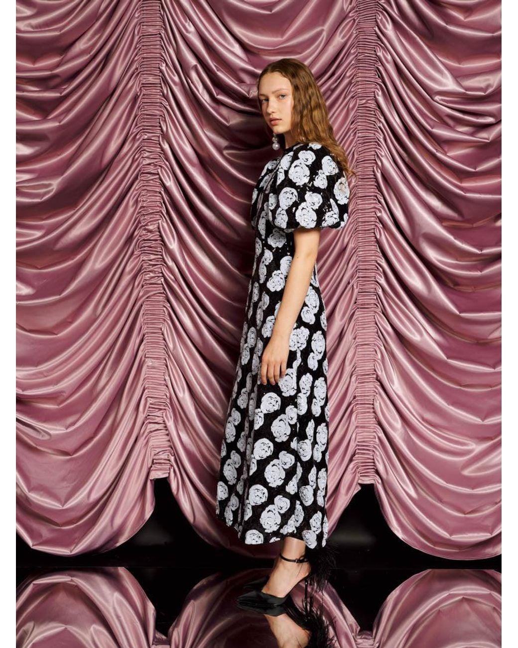 Sister Jane Pink Dream Roxie Rose Sequin Maxi Dress
