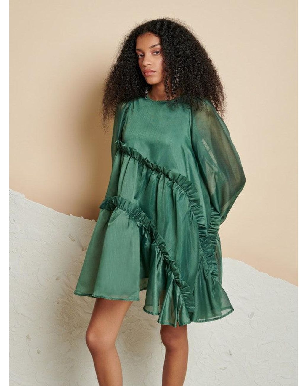 ワンピース ye__yama Apolina Jane Dress Organdie Jane Dress – Japandi Supply House