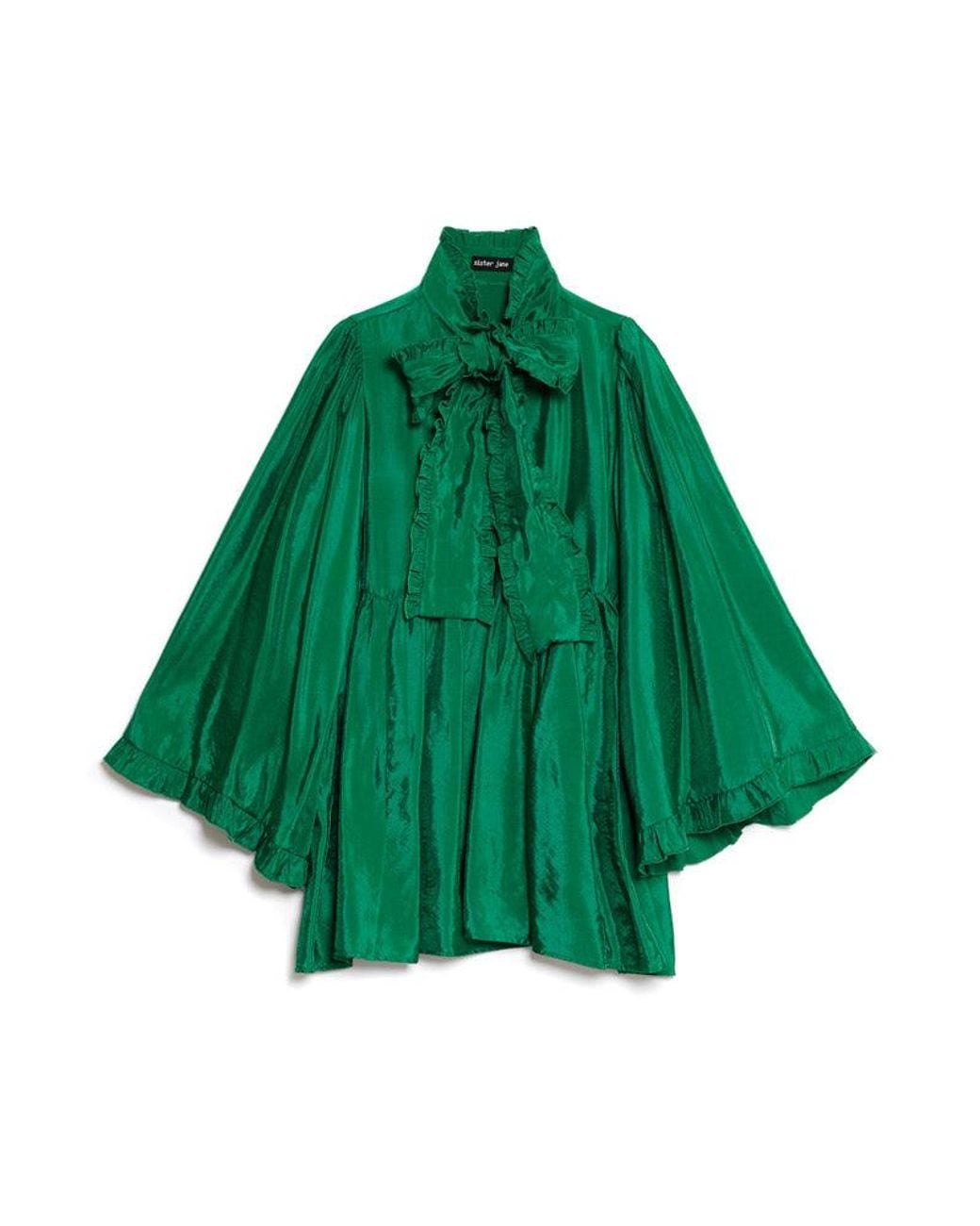 Sister Jane Emerald Bow Mini Dress in Green | Lyst UK