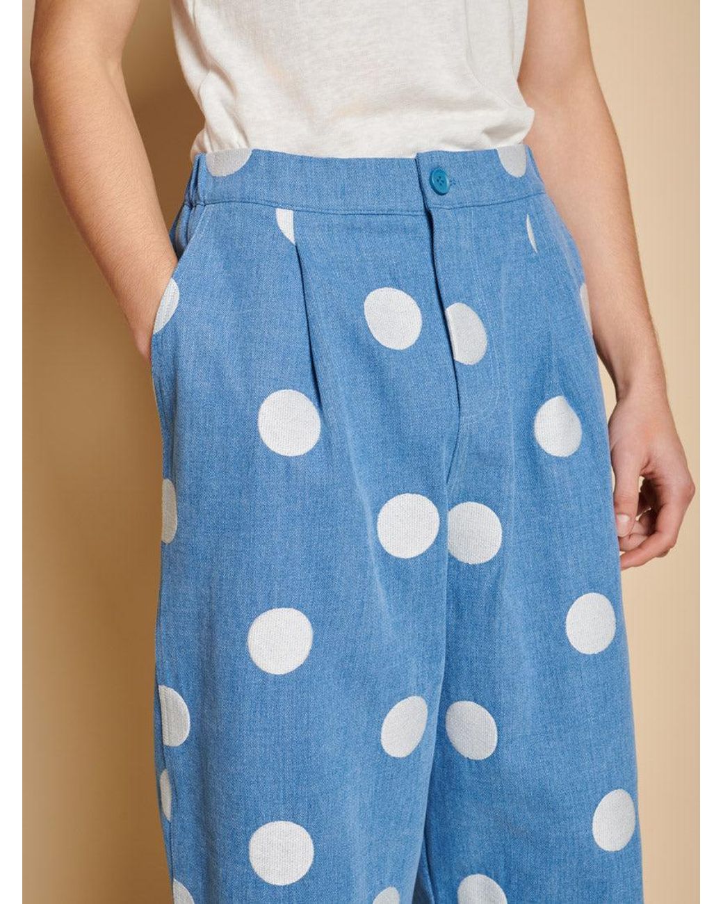 Sister Jane Blue Erik Embroidery Jeans
