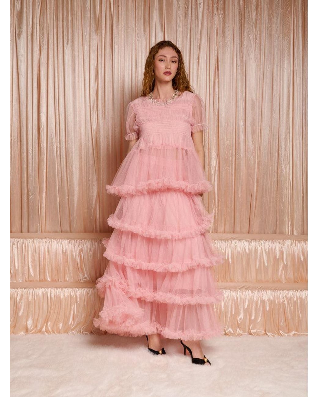 Sister Jane Pink Dream Obsession Tulle Top