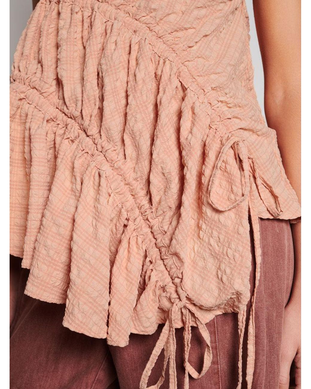 Sister Jane Pink Ghospell Keziah Check Top