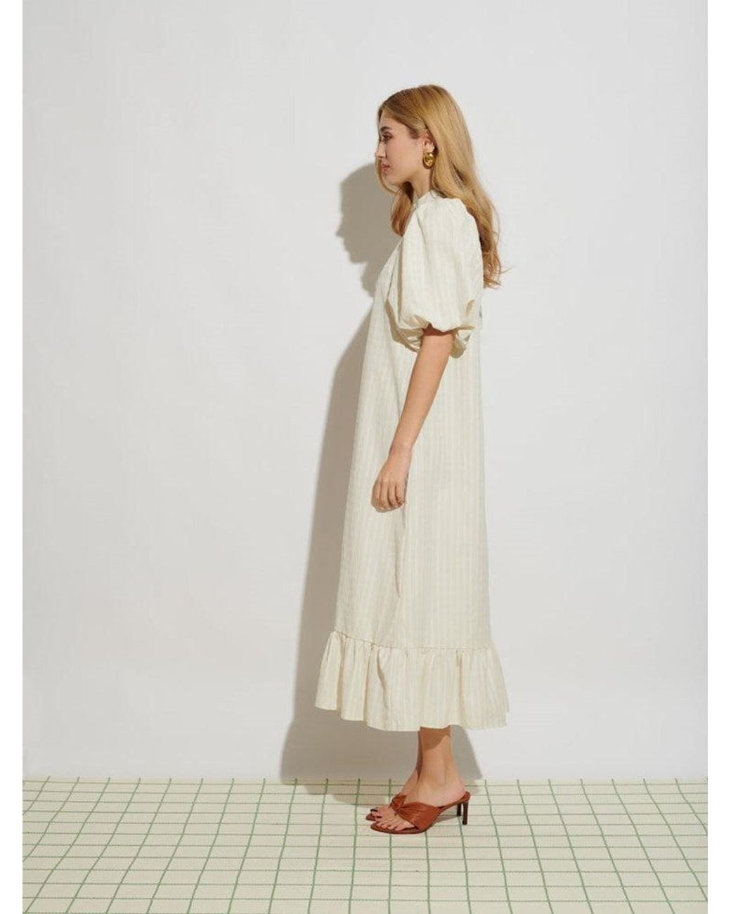 Sister Jane Natural Ghospell Margarite Midi Dress
