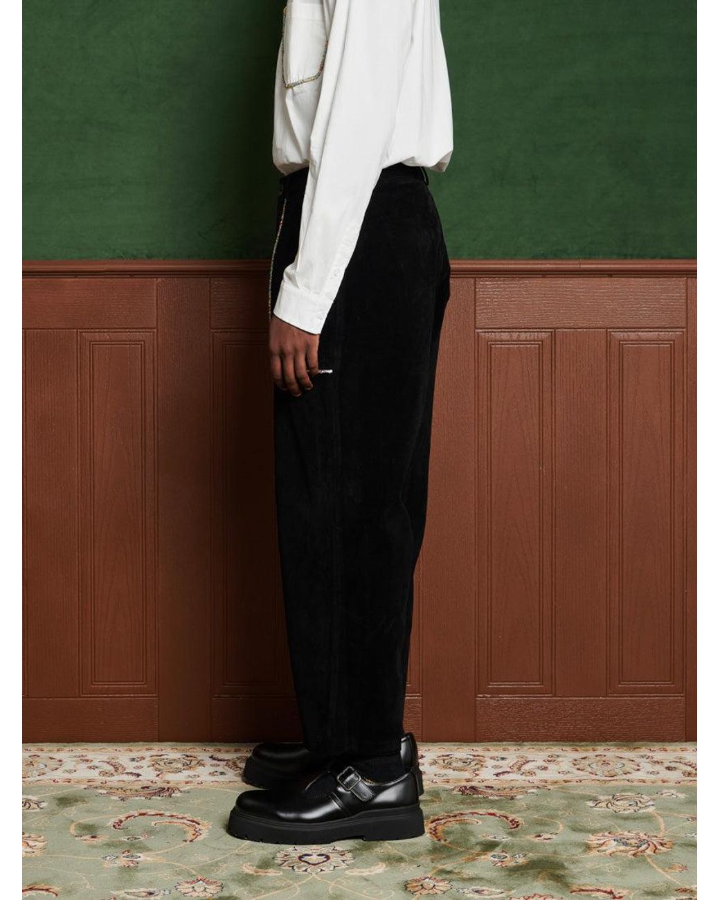 Sister Jane Black Cameron Bead Trousers