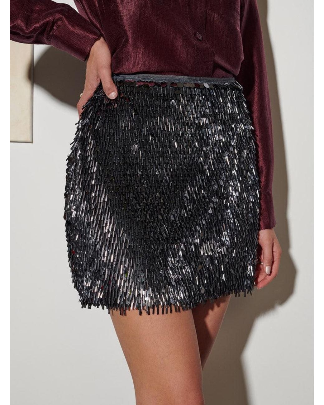 Sister Jane Black Ghospell Kara Mini Skirt