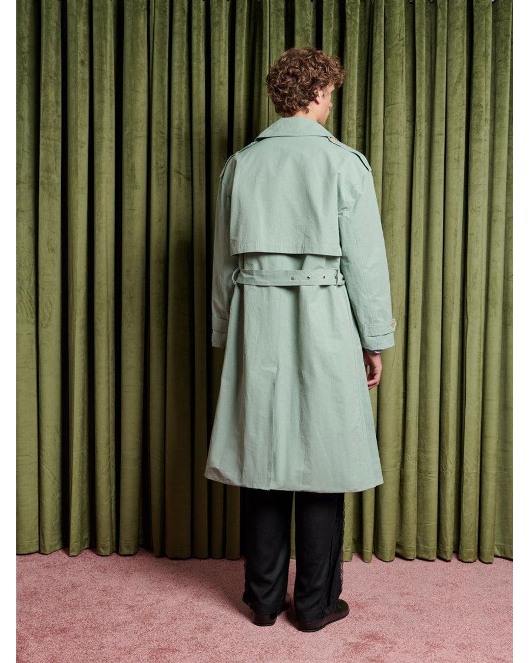Sister Jane Green Sancho Trench Coat
