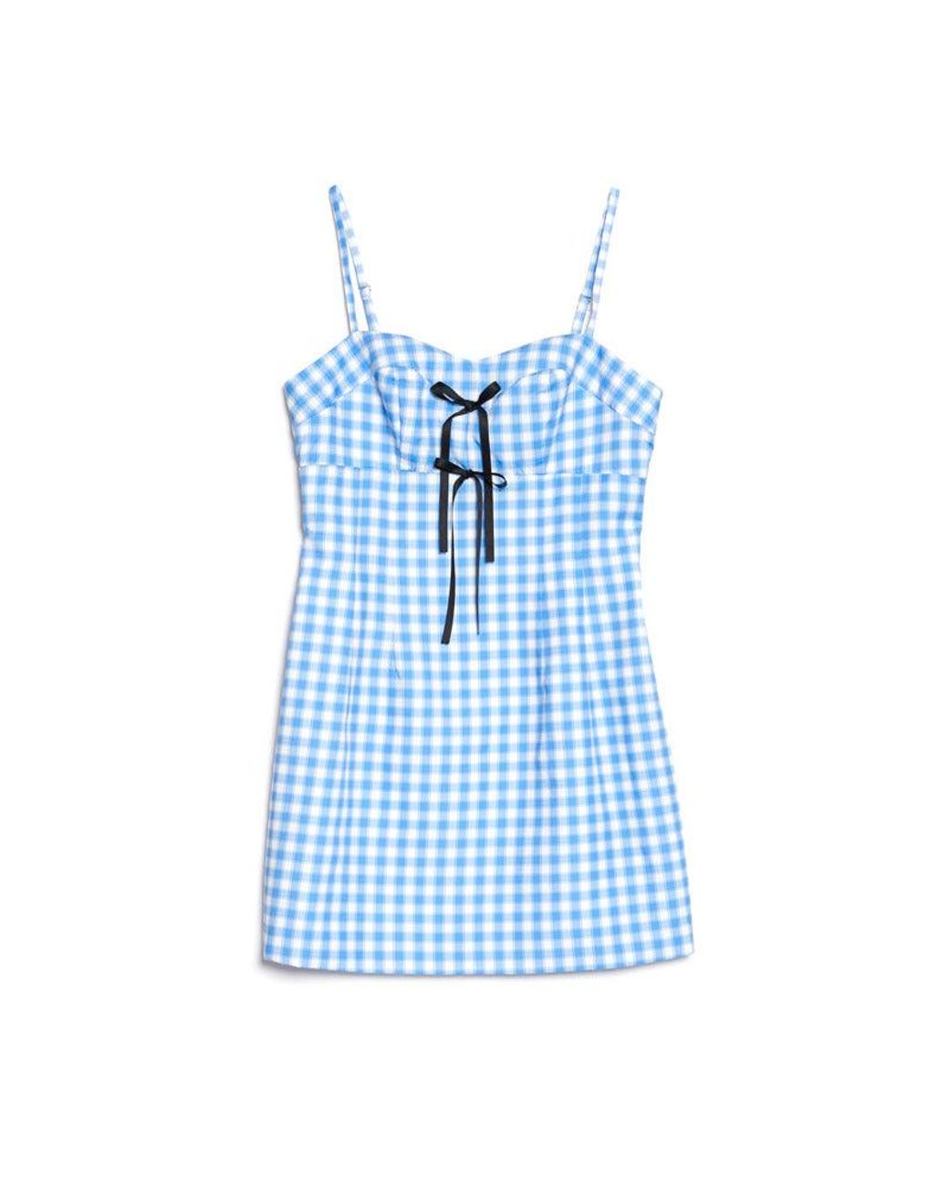 Sister Jane Purple Lavender Gingham Mini Dress