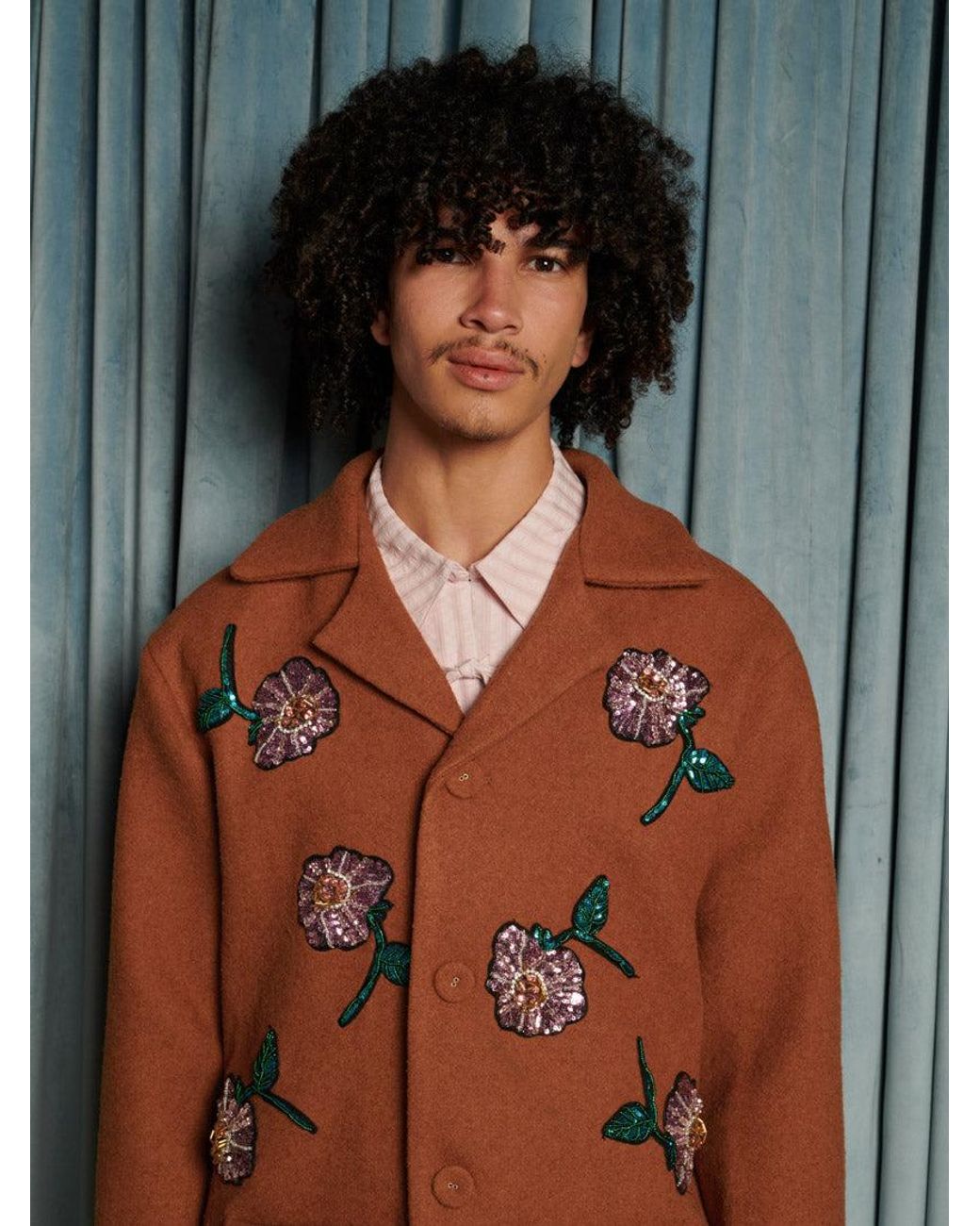 Sister Jane Gray Odette Flower Embellished Jacket