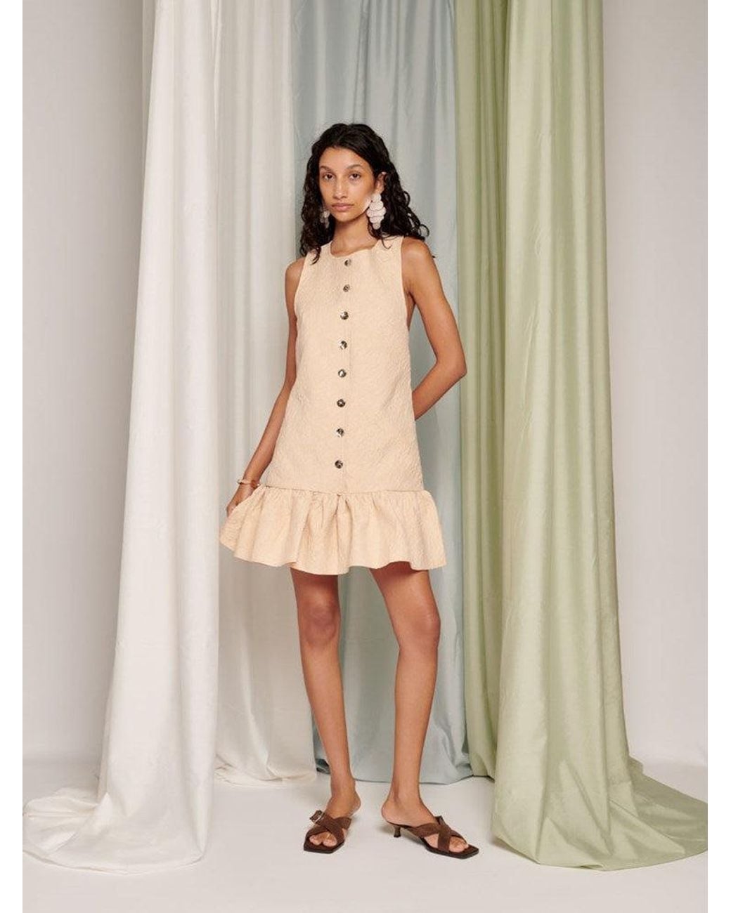 Sister Jane Natural Ghospell Dallis Mini Dress