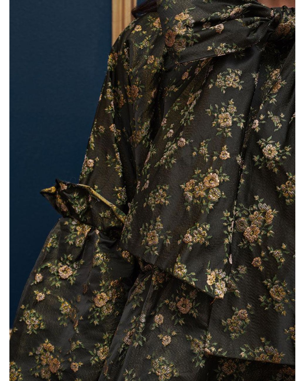 Sister Jane Blue Dream Monarch Floral Jacquard Dress