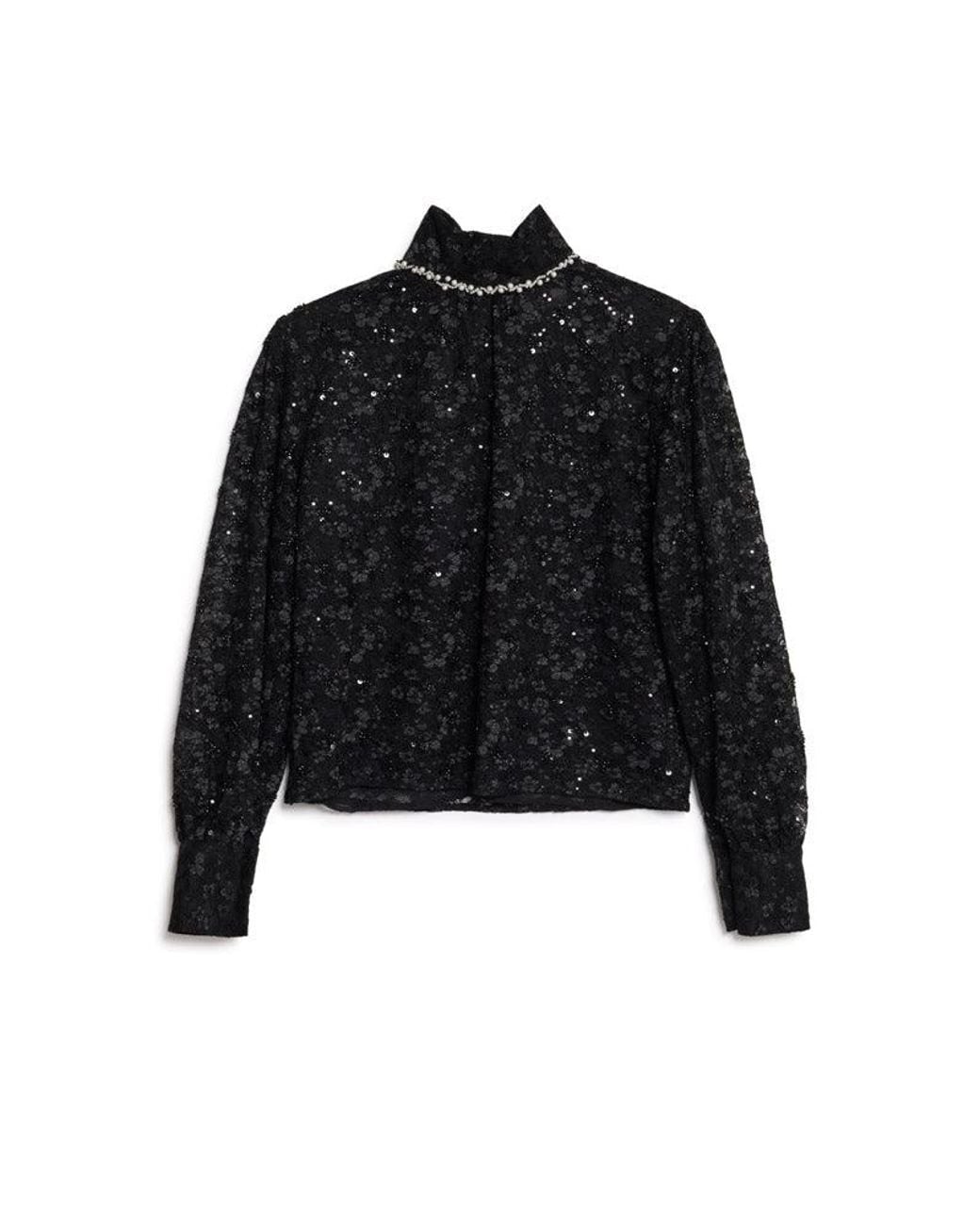 Sister Jane Blue Dream Vanity Lace Top