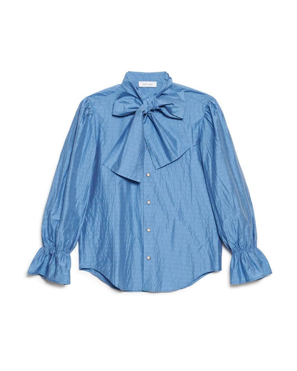 Sister Jane Red Eos Stripe Bow Blouse