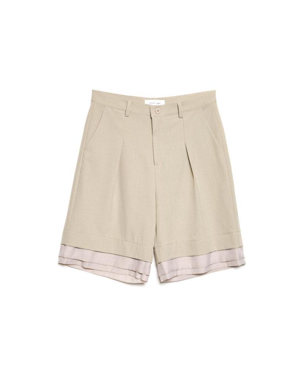 Sister Jane Natural Drew Bermuda Shorts