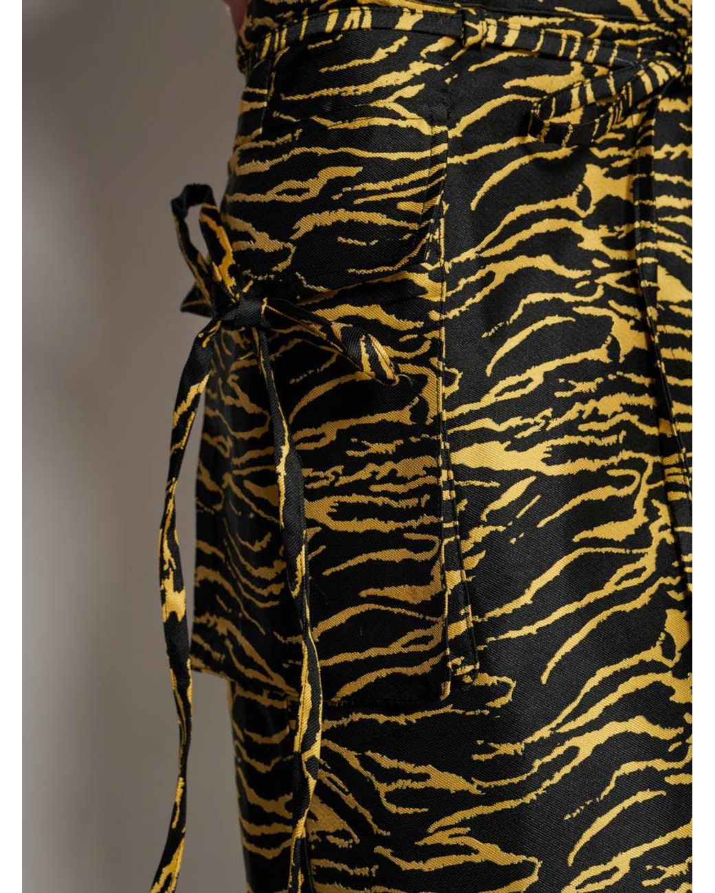 Sister Jane Green Ghospell Bonnie Zebra Midi Skirt