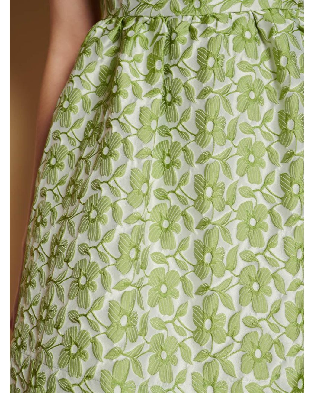 Sister Jane Green Freja Jacquard Mini Dress