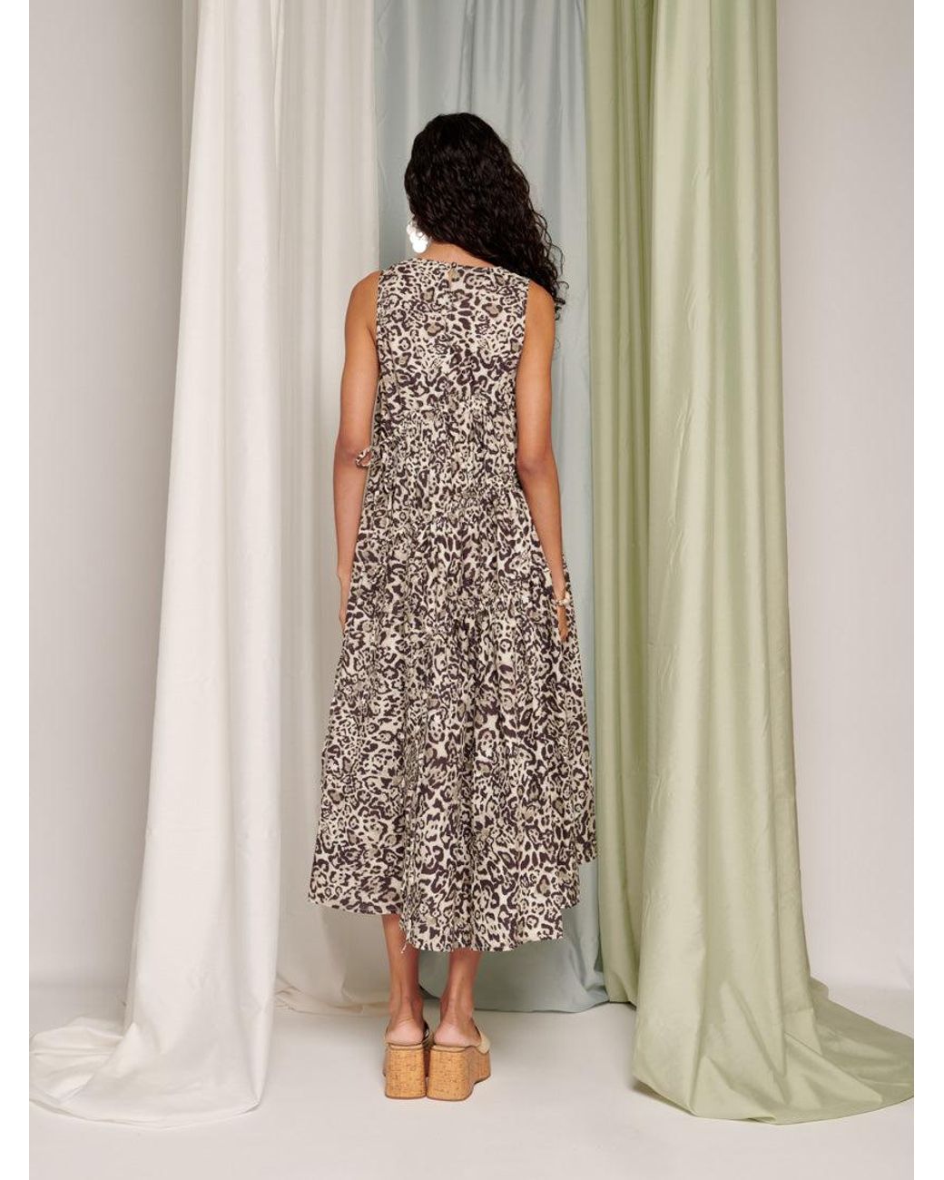 Sister Jane Natural Ghospell Mattie Midi Dress